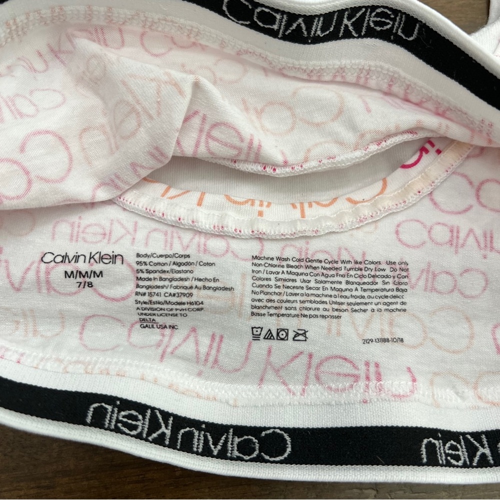 Calvin Klein 2 pack training bras bralettes NEW - Picture 9 of 10